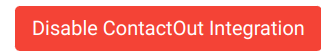Disable ContactOut Integration