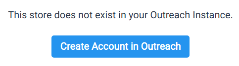 Create Outreach Account
