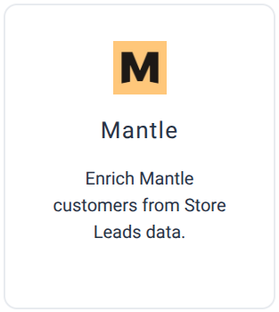 Mantle Integration Summary